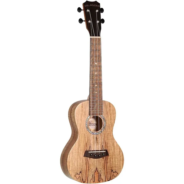 Islander MAC-4 Spalted Maple Concert Ukulele
