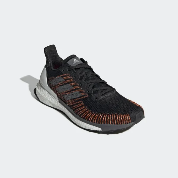 Adidas Men's Solar Boost St 19 Running Shoes - Size: Small, Black