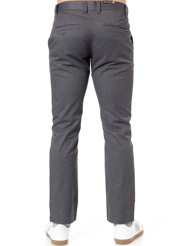 Volcom Frickin Modern Stretch (Charcoal Heather) Men's Casual Pants