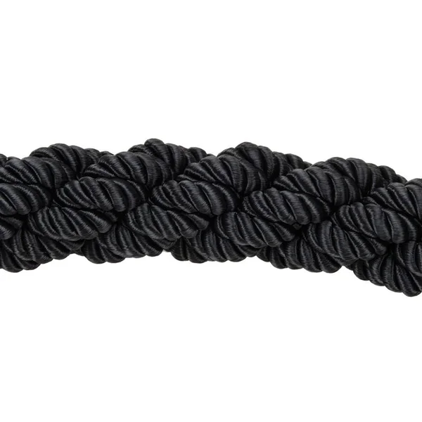 American Metalcraft RSCLRPCHBL Chrome Black Braided 60x22 Barrier Rope