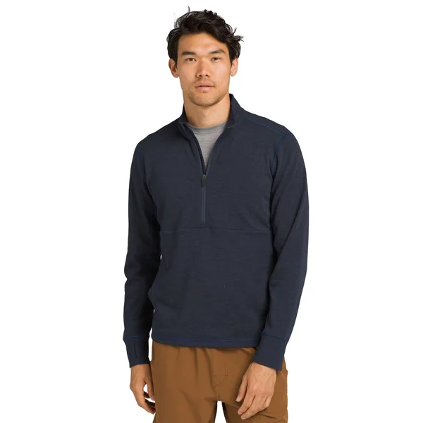prAna: Men's Jarvis 1/2 Zip - Cargo Green Cagr