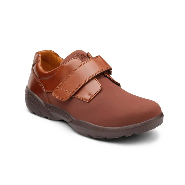 Dr. Comfort Boss Men's Work Boot: 11.5 Wide (e/2e) Chestnut Lace, Size: One size, Brown