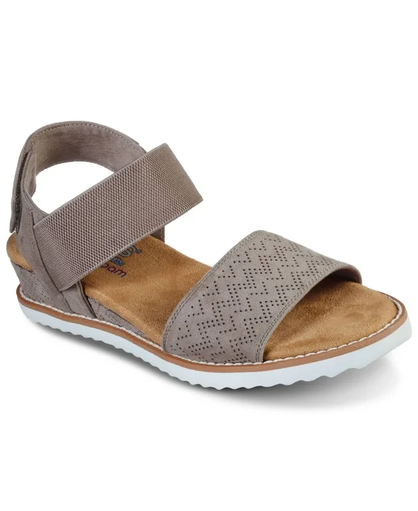 Skechers Women's Bobs Desert Kiss Slingback Sandal - Brown
