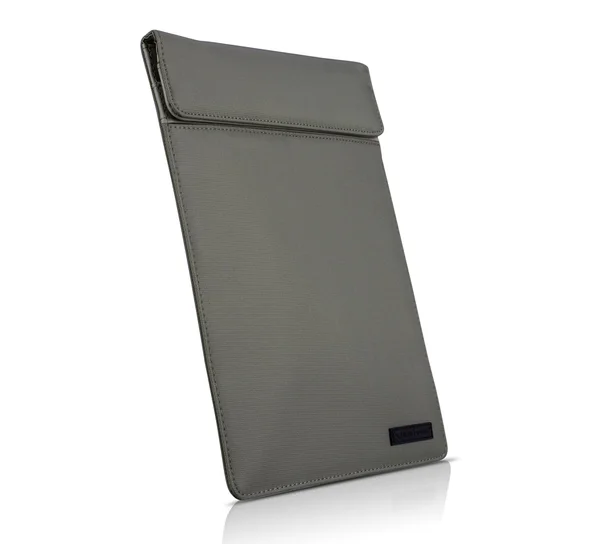 Silent Pocket Faraday Bag Tablet Sleeve - Leather or Waterproof Nylon - Signal Blocking Device Shielding for iPad, Samsung Galax