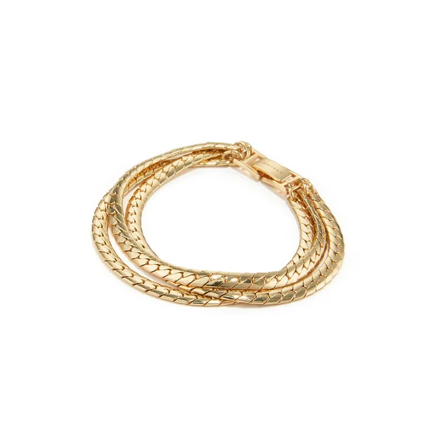 Priya Triple Strand Bracelet in Gold
