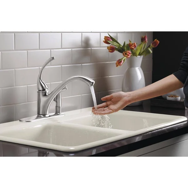 Kohler K-10413-BN Forte Kitchen Faucet Vibrant Brushed Nickel