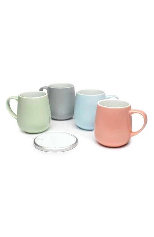Ohom Kopi Smart 4-Piece Mug & Warmer Set - Size One Size - none
