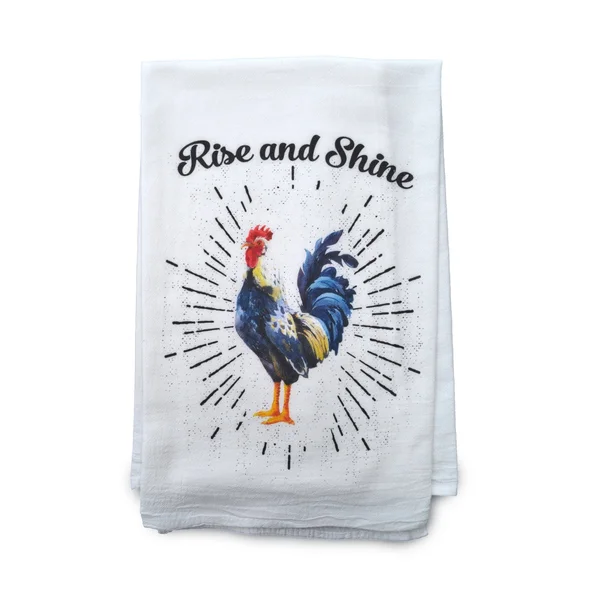 Home Basics Rooster 7-Piece Dish Towel Set