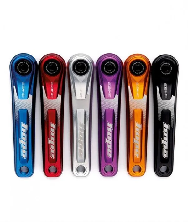 Hope E - Bike Crankset - 165mm - Purple