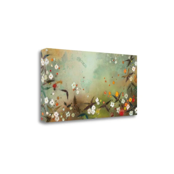 Tangletown Fine Art Gardens in The Mist VIII by Aleah Koury, Giclee Print on Wrap Canvas, 39x20x22