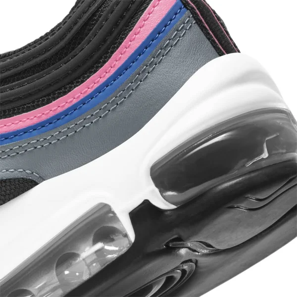 Nike Air Max 97 Big Kids& Shoes in Black, Size: 4.5Y, 921522-026