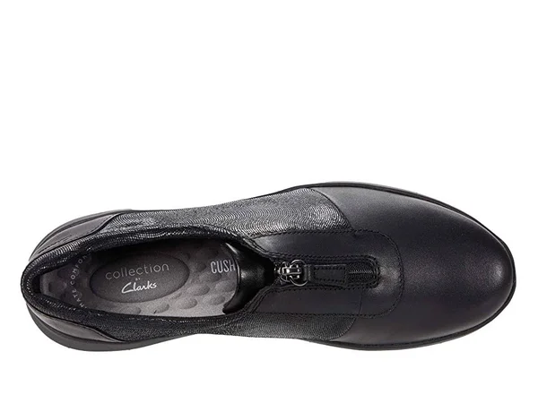 Clarks Kayleigh Sail Women's Shoe (Black - Size 6.5 - Leather)