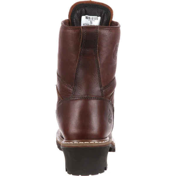 Georgia Boot Men's 8 in. Steel Toe Waterproof Logger Boot