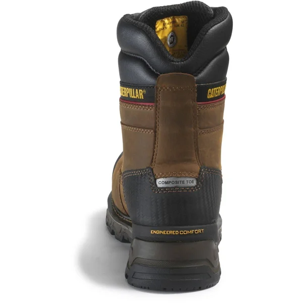 Caterpillar Men's Excavator XL Composite Toe Work Boots - Brown 13