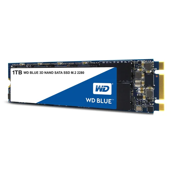 WD 1TB Blue 3D NAND SATA M.2 2280 SSD - WDS100T2B0B