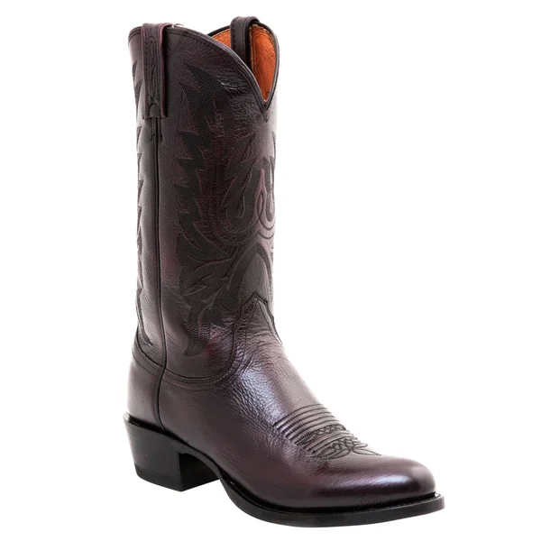 Lucchese Men's Carson Boot - Black Cherry