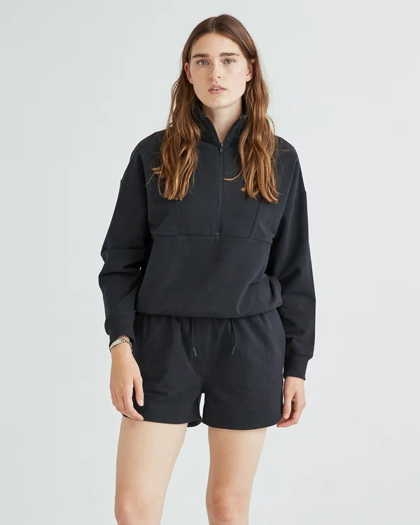 Richer Poorer Women's Terry Sweatshort - Size XL, Woodgrain