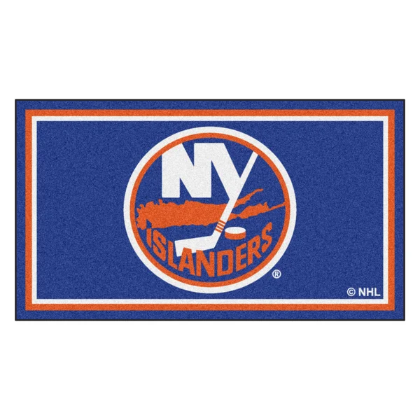 New York Islanders Plush Rug - 3&x5&