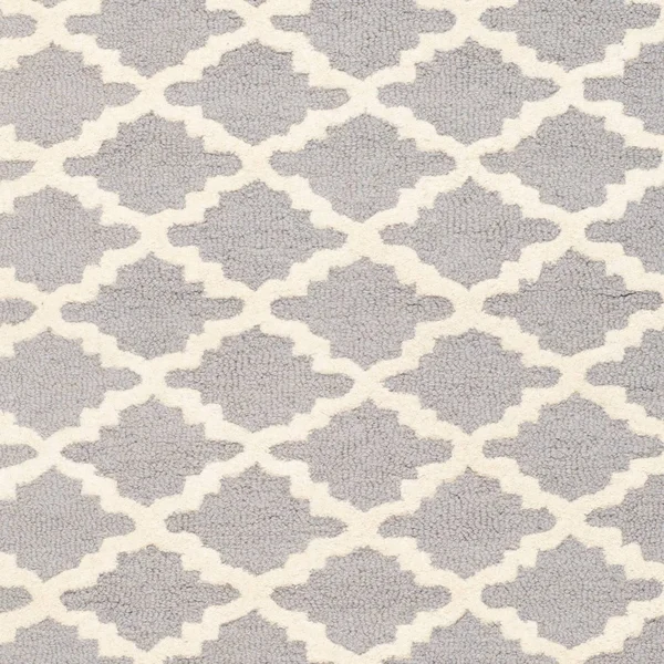 Safavieh Cambridge Light Blue & Ivory 6& x 6& Round Rug