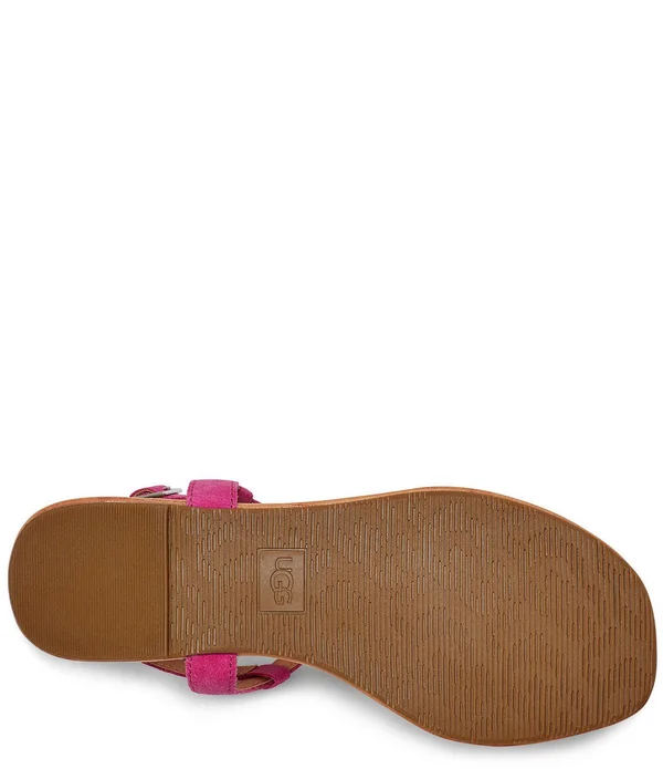 Ugg Women's Madeena Suede Sandals in Pink - Size 11