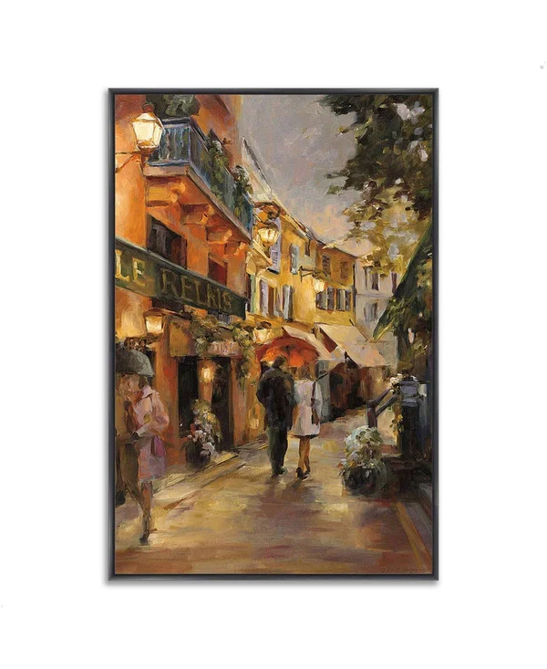 59x22 x 40x22 Evening in Paris by Marilyn Hageman Fine Art Giclee Print