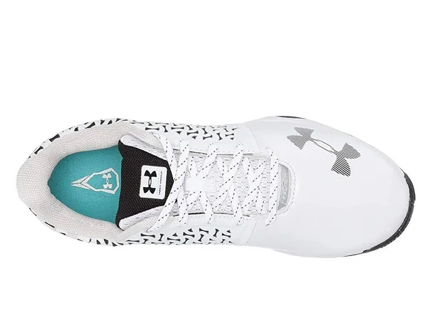 Under Armour Women's Finisher Turf Lacrosse Cleats - White - 6.5
