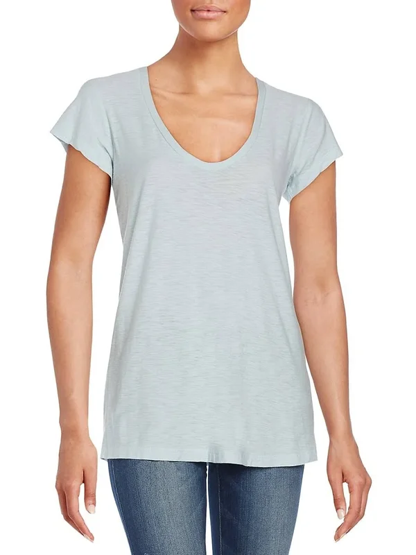 James Perse Deep V-Neck Tee at Hautelook - Womens Tees & T-Shirts - Womens Shirts
