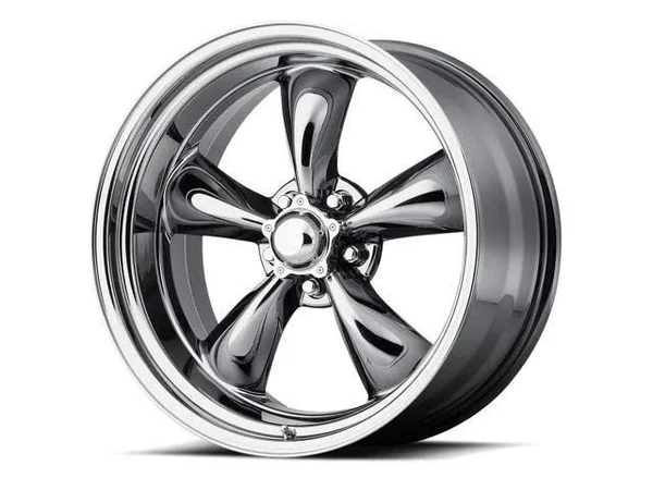 American Racing 17x22 inch 17x8 AR Vn815 Torq Thrust II 5x4.75x22 -11mm PVD Chrome Wheel Rim