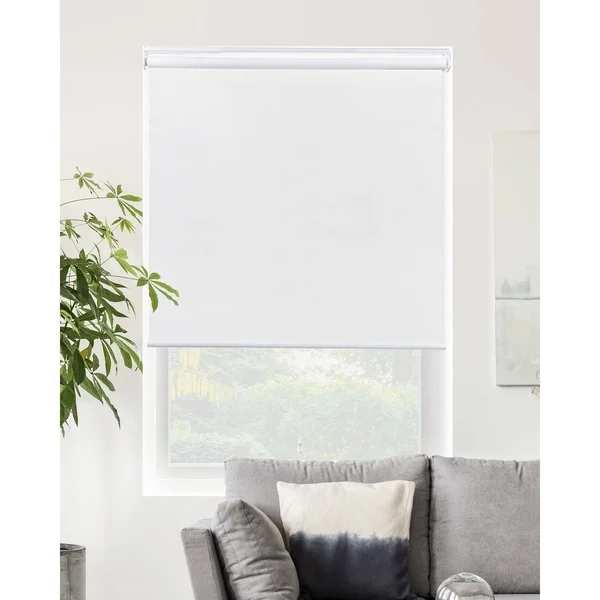 Chicology Snap-N-Glide Cordless Roller Shades - White, 23x72