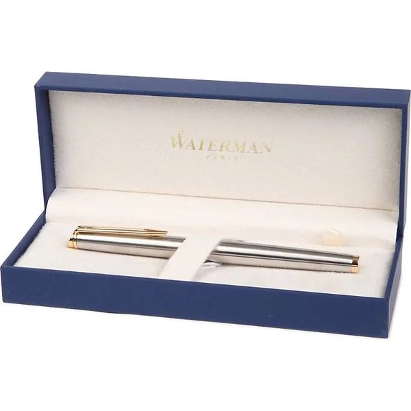 Waterman Hemisphere Stainless Steel & Gold Rollerball Pen