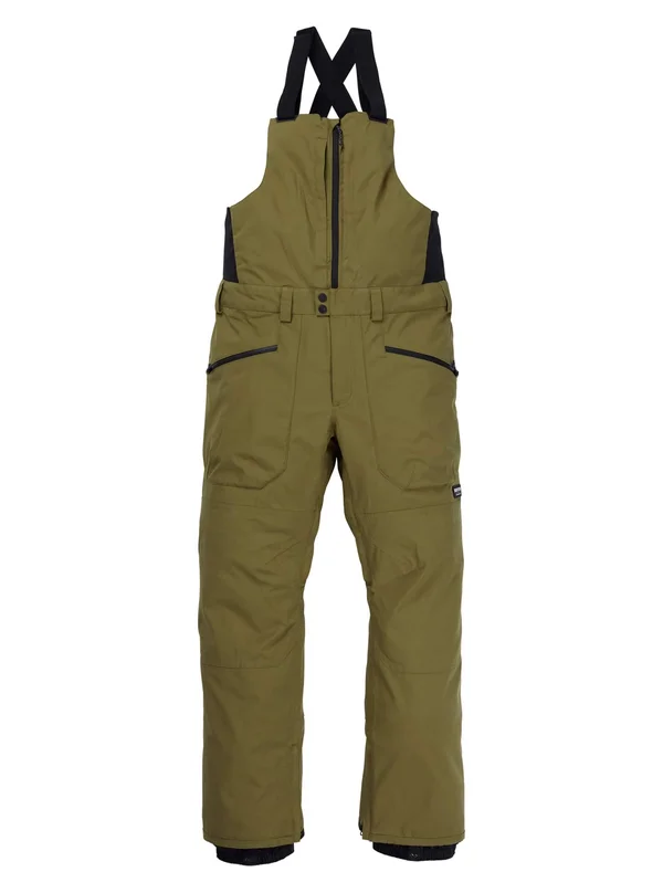 Burton Men's Reserve Bib Pant - Martini Olive, L