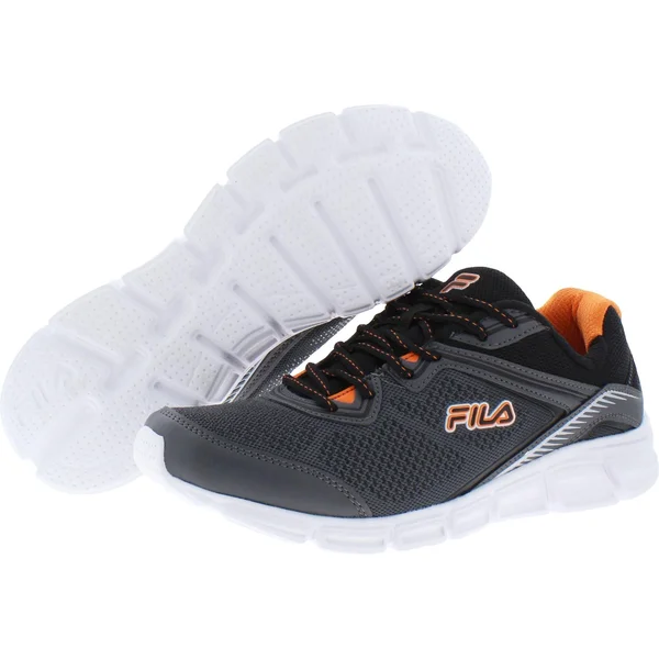 Fila Mens Memory Vernato Coolmax Low Top Running Shoes