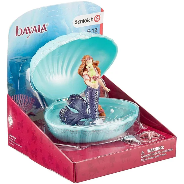 Schleich - Mermaid with Baby Seahorse in Shell