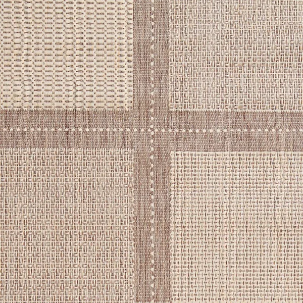 Couristan 2&3x22 x 11&9x22 Natural/Cocoa Recife Summit Runner Area Rug