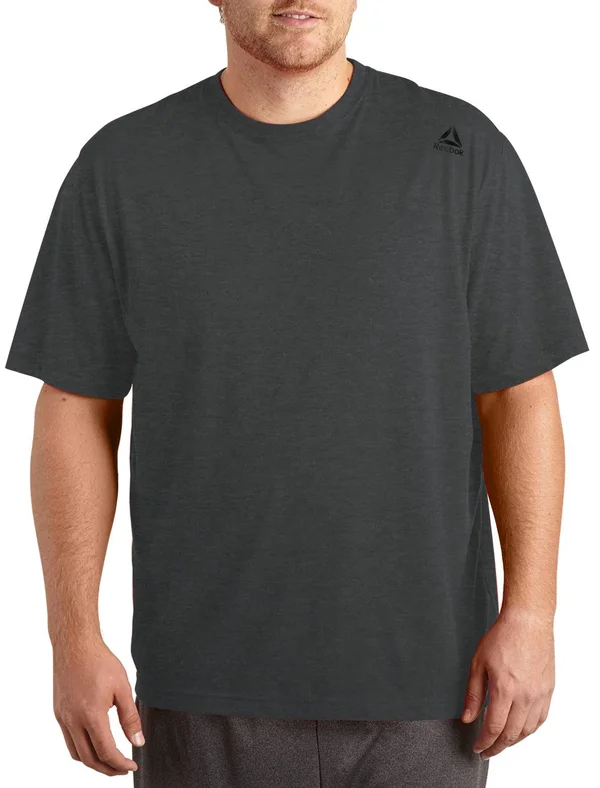 Big & Tall Reebok Speedwick Tech Tee - Grey - Size 1X, Men's
