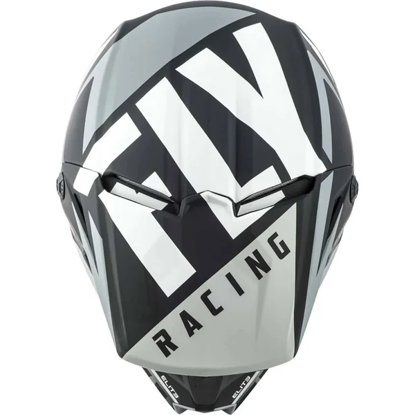 Fly Racing 73-8618-6 Elite Vigilant Helmet Orange/Black MD