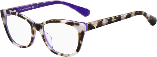 Kate Spade Carolan Eyeglasses - 0MFX Havana Plum