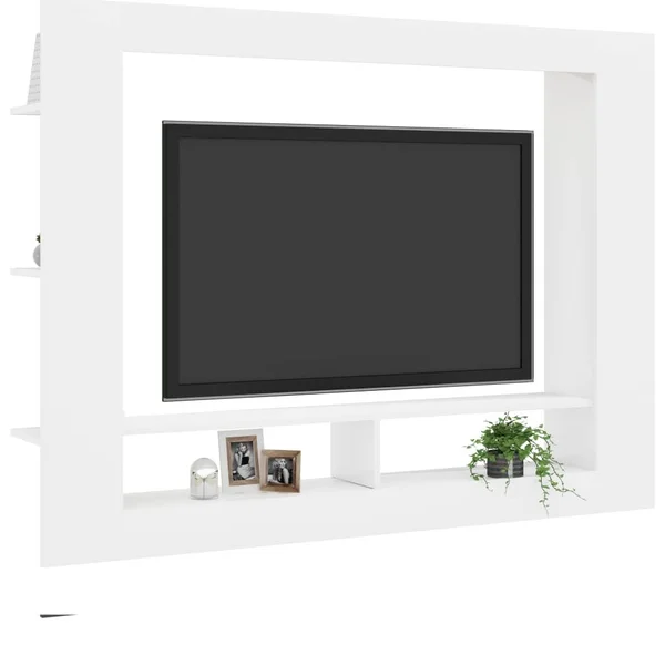 vidaXL TV Cabinet Sonoma Oak 59.8x22x8.7x22x44.5x22 Chipboard