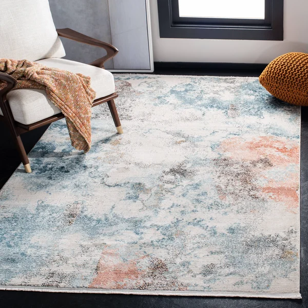 Safavieh Shivan SHV743M Area Rug Blue, Ivory