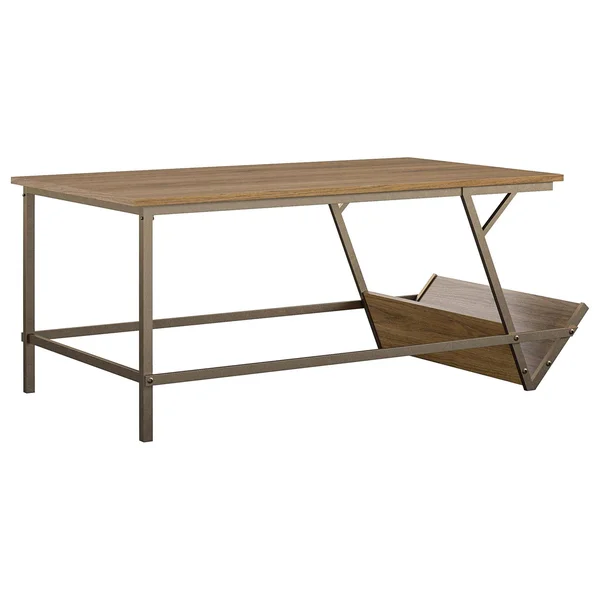 Novogratz Regal Coffee Table - Walnut