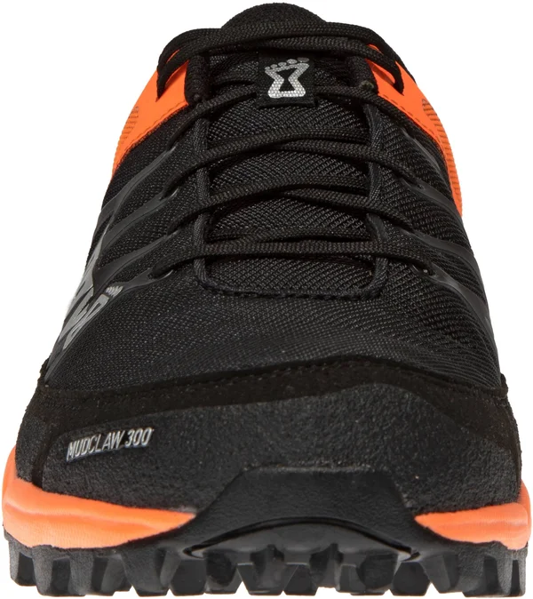 Inov-8 Womens Mudclaw 300 Trail Running Shoes Black/Orange UK 4