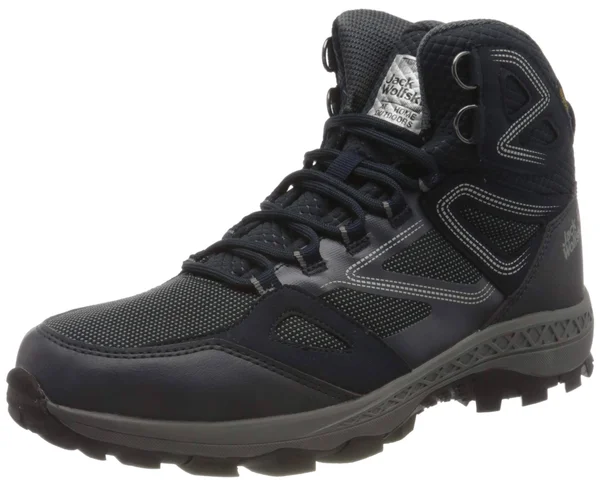 Jack Wolfskin Downhill Texapore Mid Walking Boots - Blue - EU 42.5 - UK 8.5