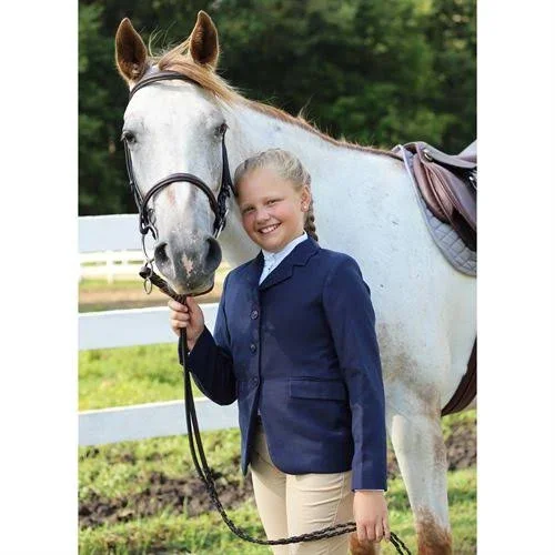 TuffRider Children's Starter Show Coat - 14 - Black