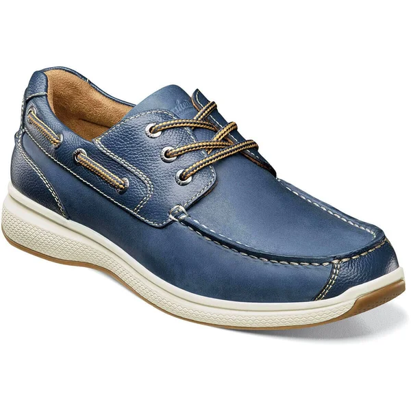 Florsheim Great Lakes Moc Toe Oxford 9.5 Men's Indigo