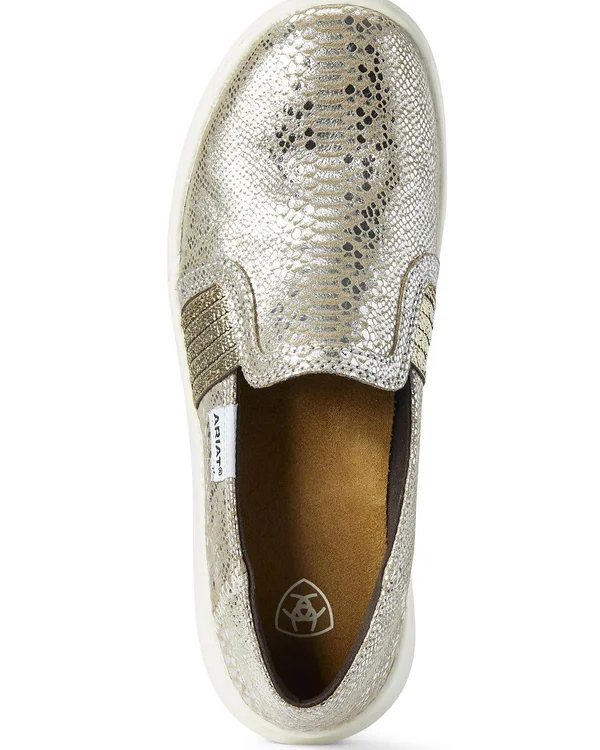 Ariat Women's Ryder Casual Shoes - Silver Snake Print