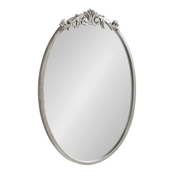 Kate and Laurel Arendahl Glam Ornate Mirror - 18x24 - Silver