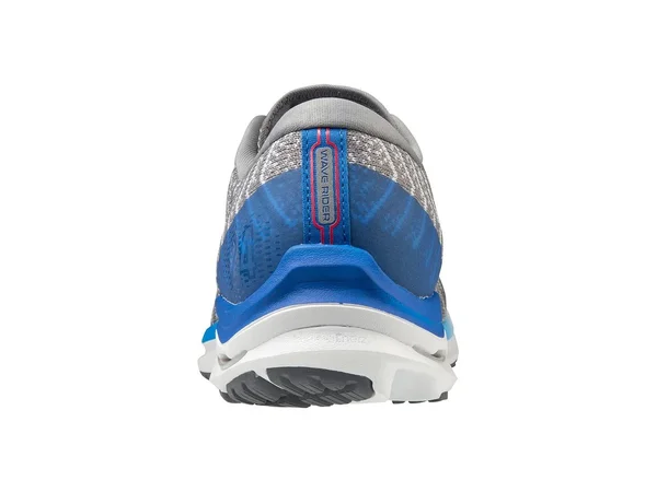 Mizuno Men's Wave Rider 24 Waveknit Nimbus Cloud-Phantom, 12.5