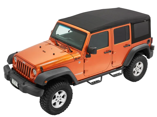 Bestop 52412-11 Jeep Wrangler JL Sun Extended Safari Style Bikini Top