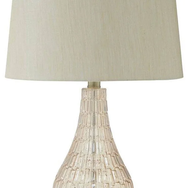 Ashley Latoya Champagne Glass Table Lamp