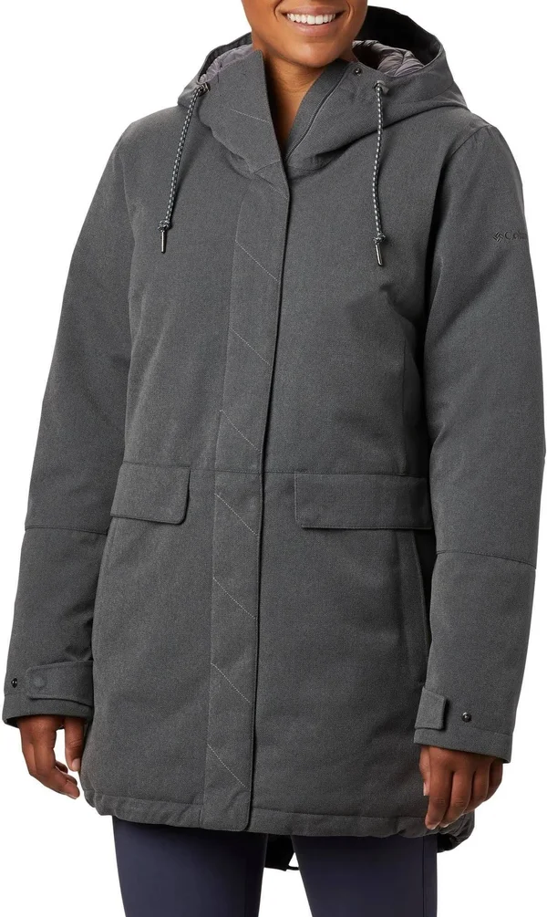 Columbia Boundary Bay Jacket Women's City Grey Heather - Medium